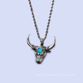 Fashion Retro Bull Head Joya Patny Jewelry Joya Posting Joya de acero inoxidable Accesorios